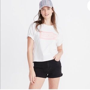 Madewell High Rise Denim Shorts